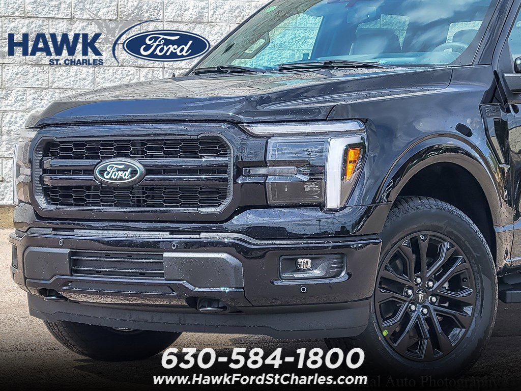 New 2026 Agate Black Metallic Ford Lariat® image 2