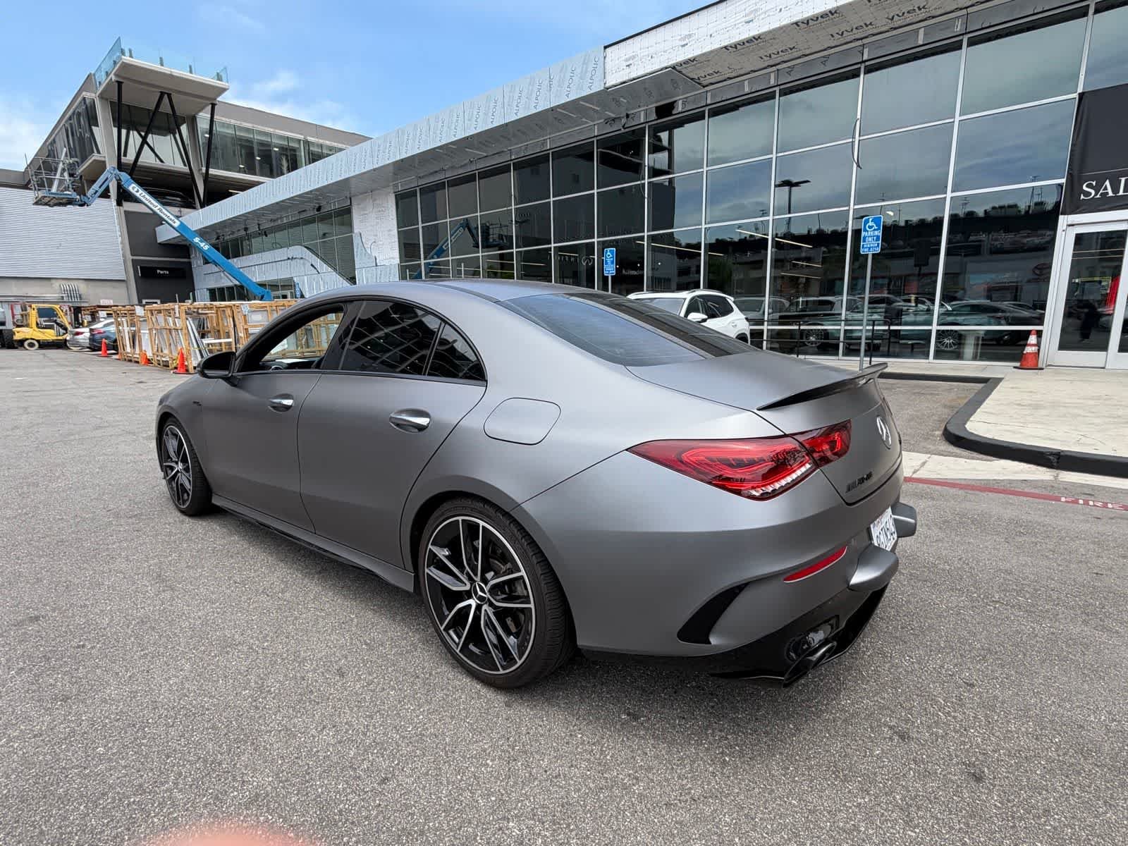 Certified Used 2023 MANUFAKTUR Mountain Grey Magno Mercedes-Benz AMG® CLA 35 image 3