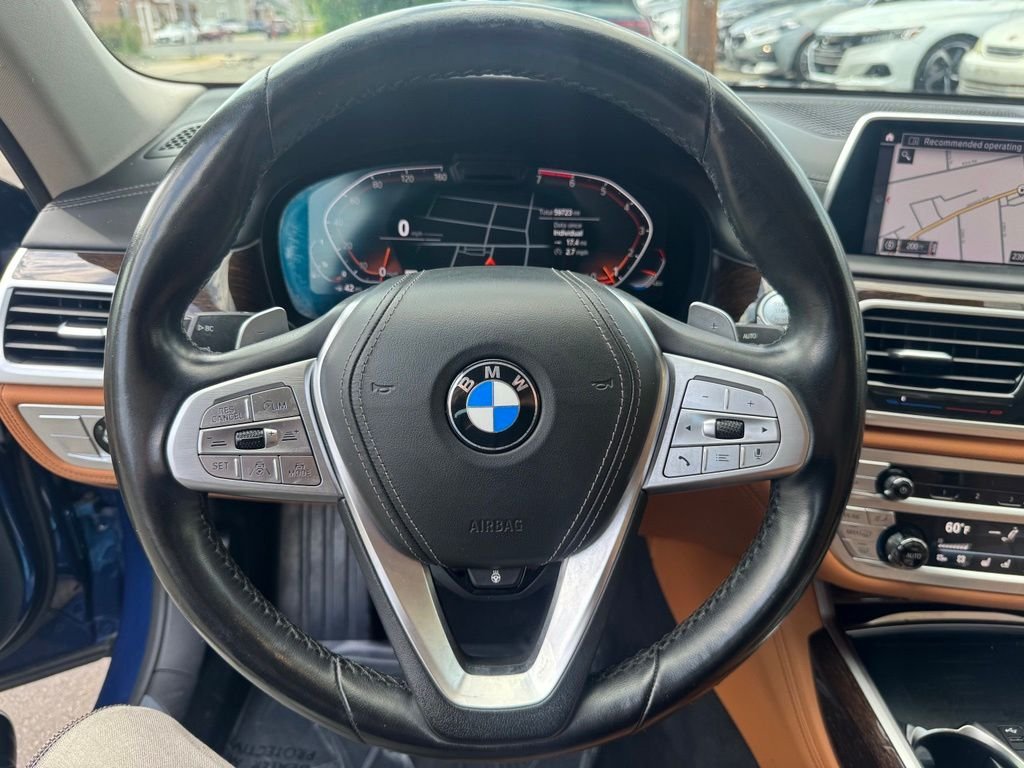 Used 2022 Blue BMW 750i xDrive image 31