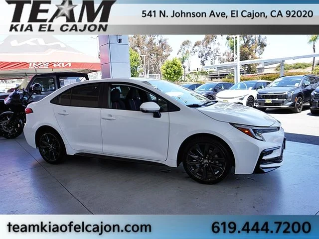 Used 2024 White Toyota SE image 9