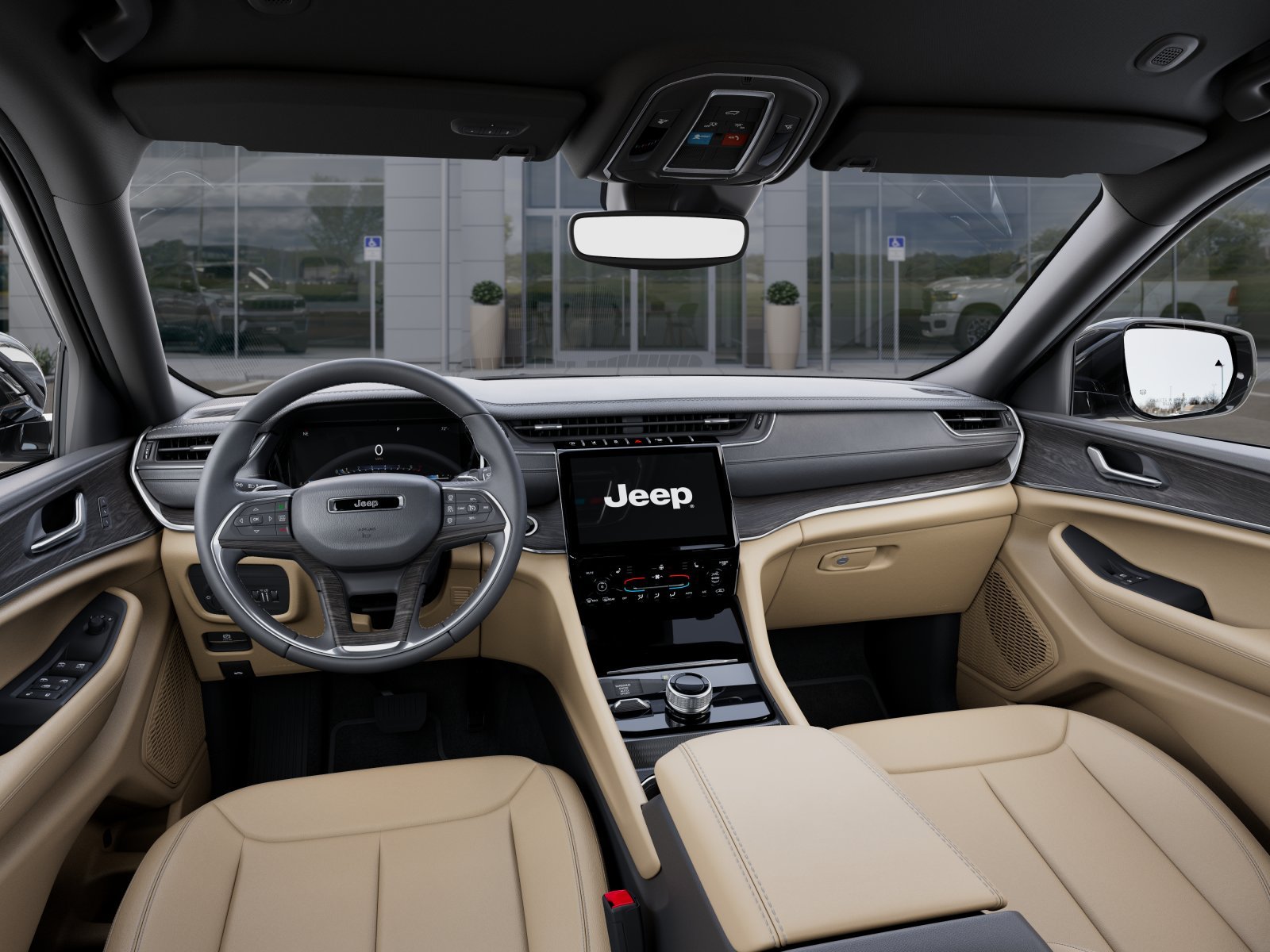 New 2025 Diamond Black Crystal Pearl-Coat Exterior Paint Jeep Limited image 43