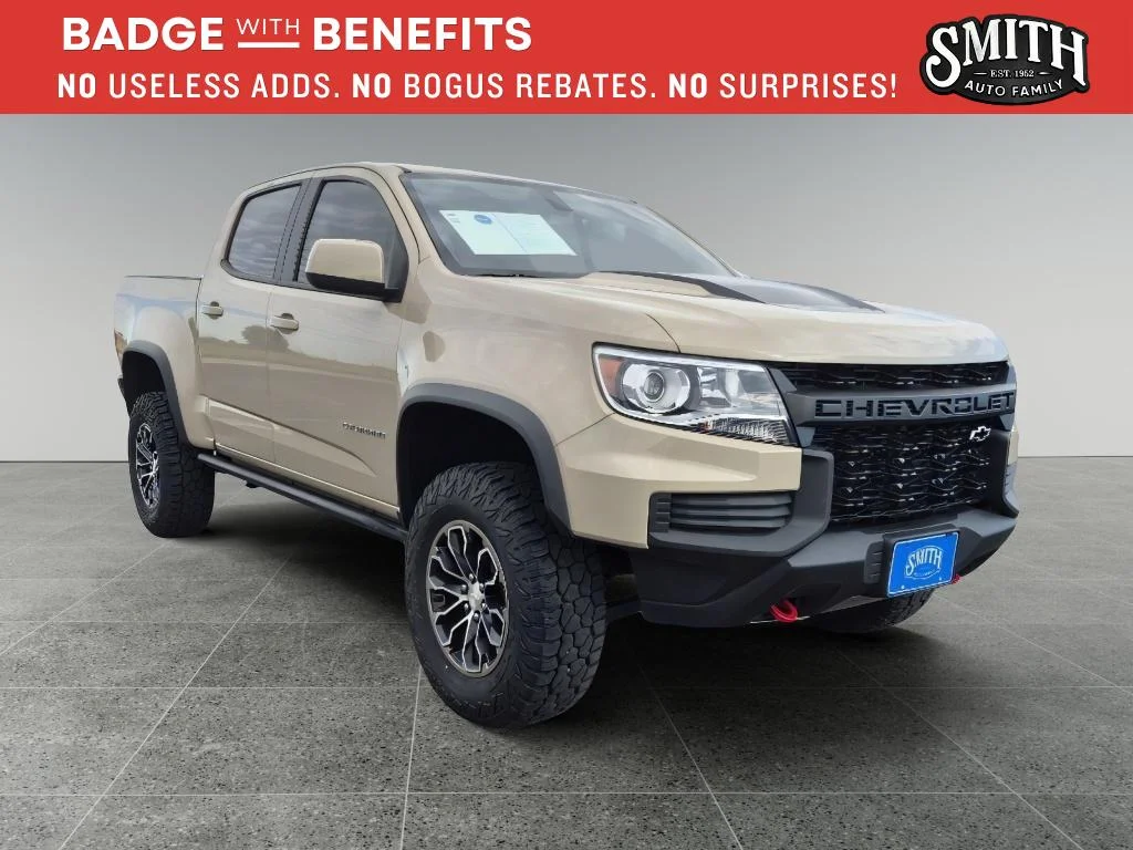 Used 2022 Sand Dune Metallic Chevrolet 4WD ZR2 image 1