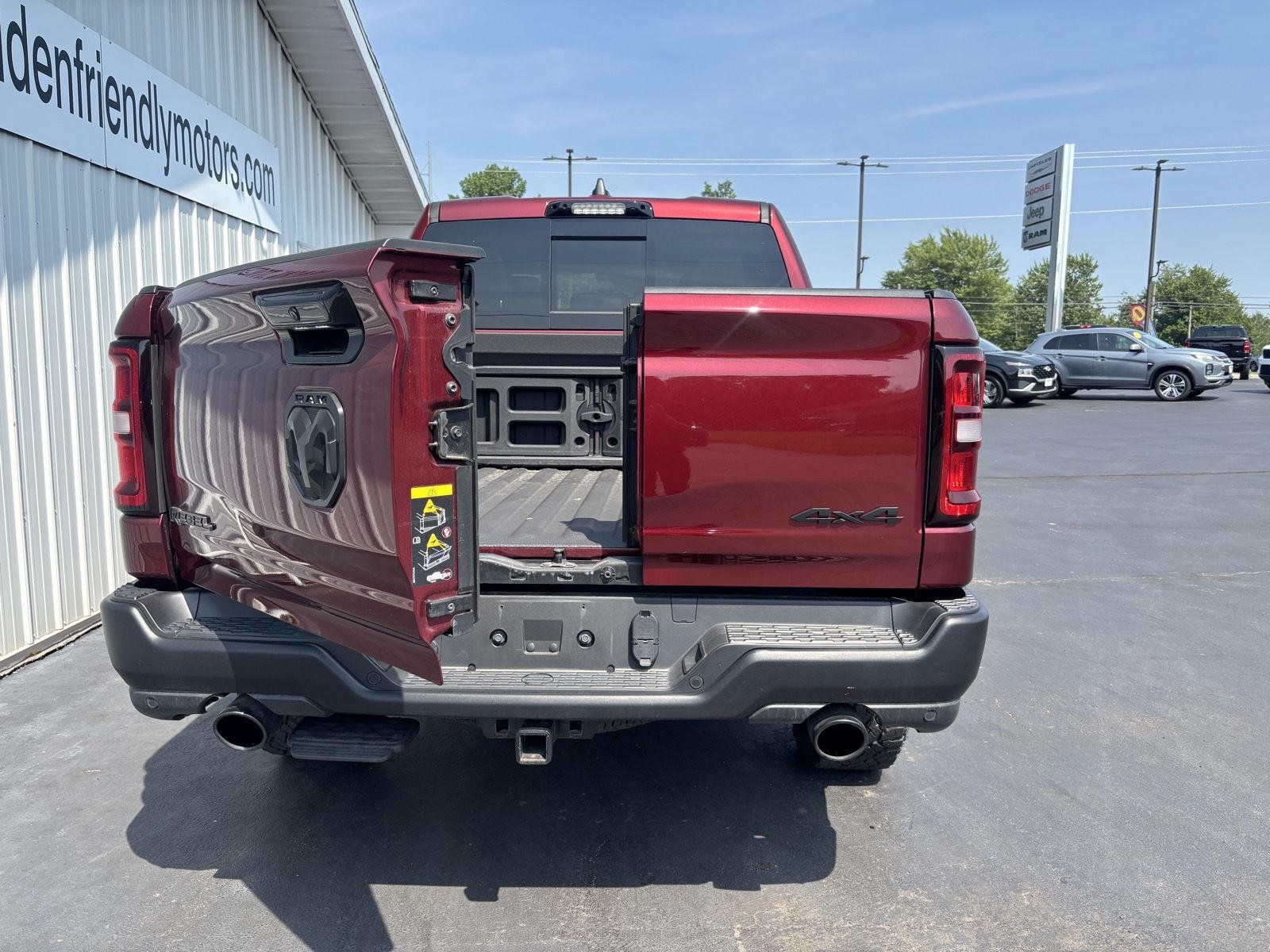 Used 2025 Delmonico Red Pearlcoat Ram Rebel image 45
