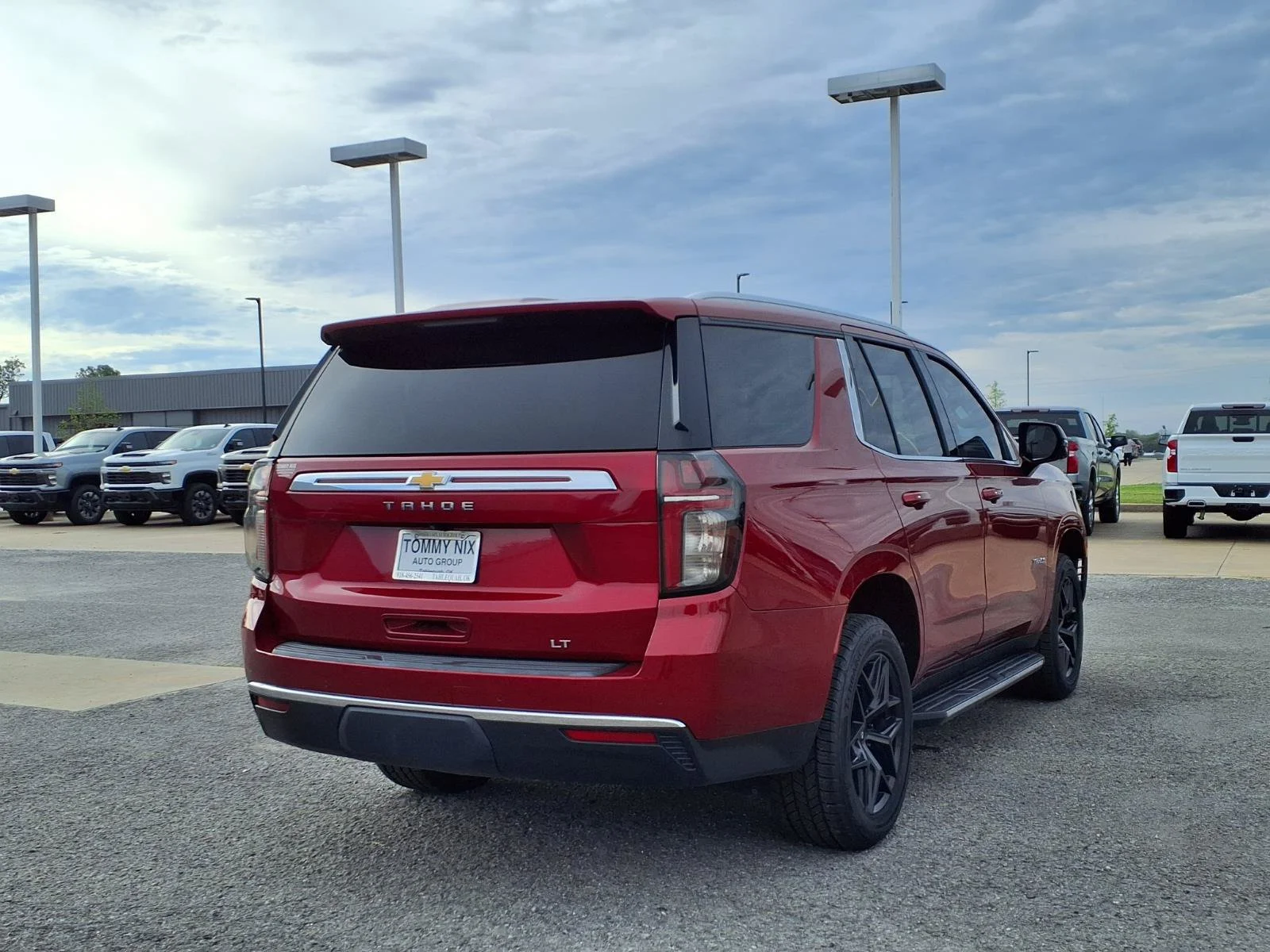 Used 2021 Cherry Red Tintcoat Chevrolet LT image 2