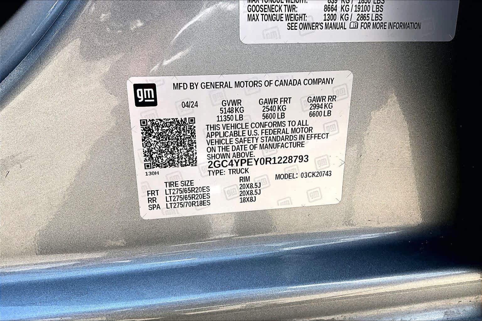 Used 2024 Sterling Gray Metallic Chevrolet LTZ image 36
