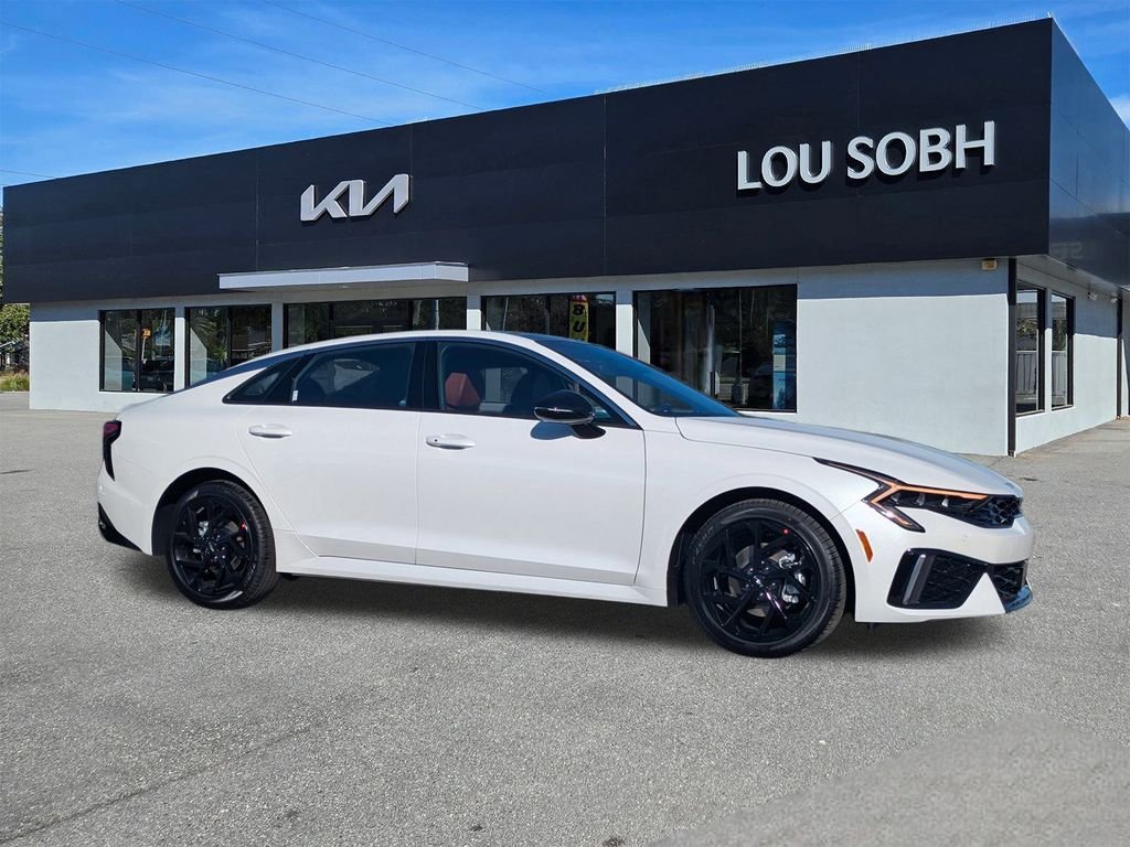 New 2026 Snow White Pearl Kia GT-Line FWD image 2