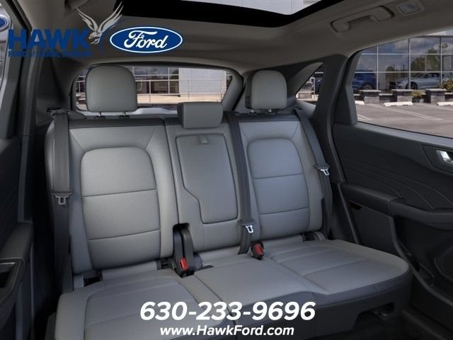 New 2025 Star White Metallic Tri-coat Ford Plug-in Hybrid image 11