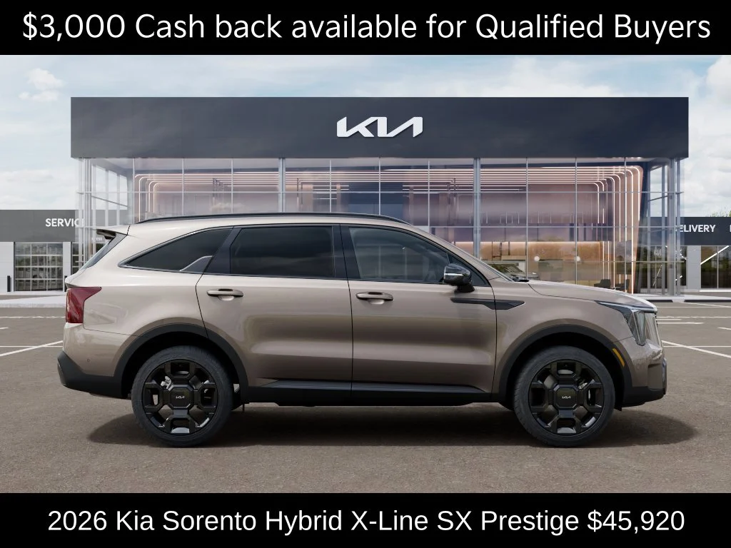 New 2026 Volcanic Sand Kia X-Line SX Prestige AWD image 8