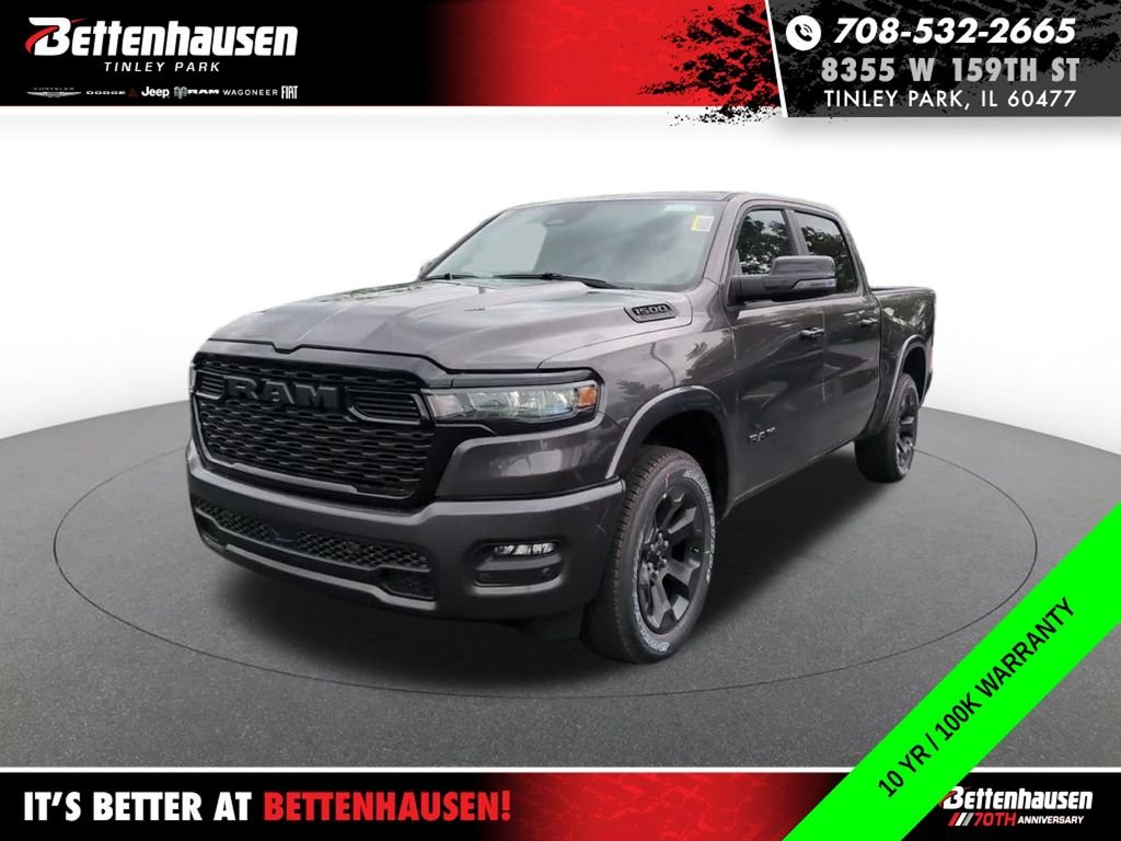 New 2026 Granite Crystal Metallic Clear-Coat Exterior Paint RAM Big Horn image 12