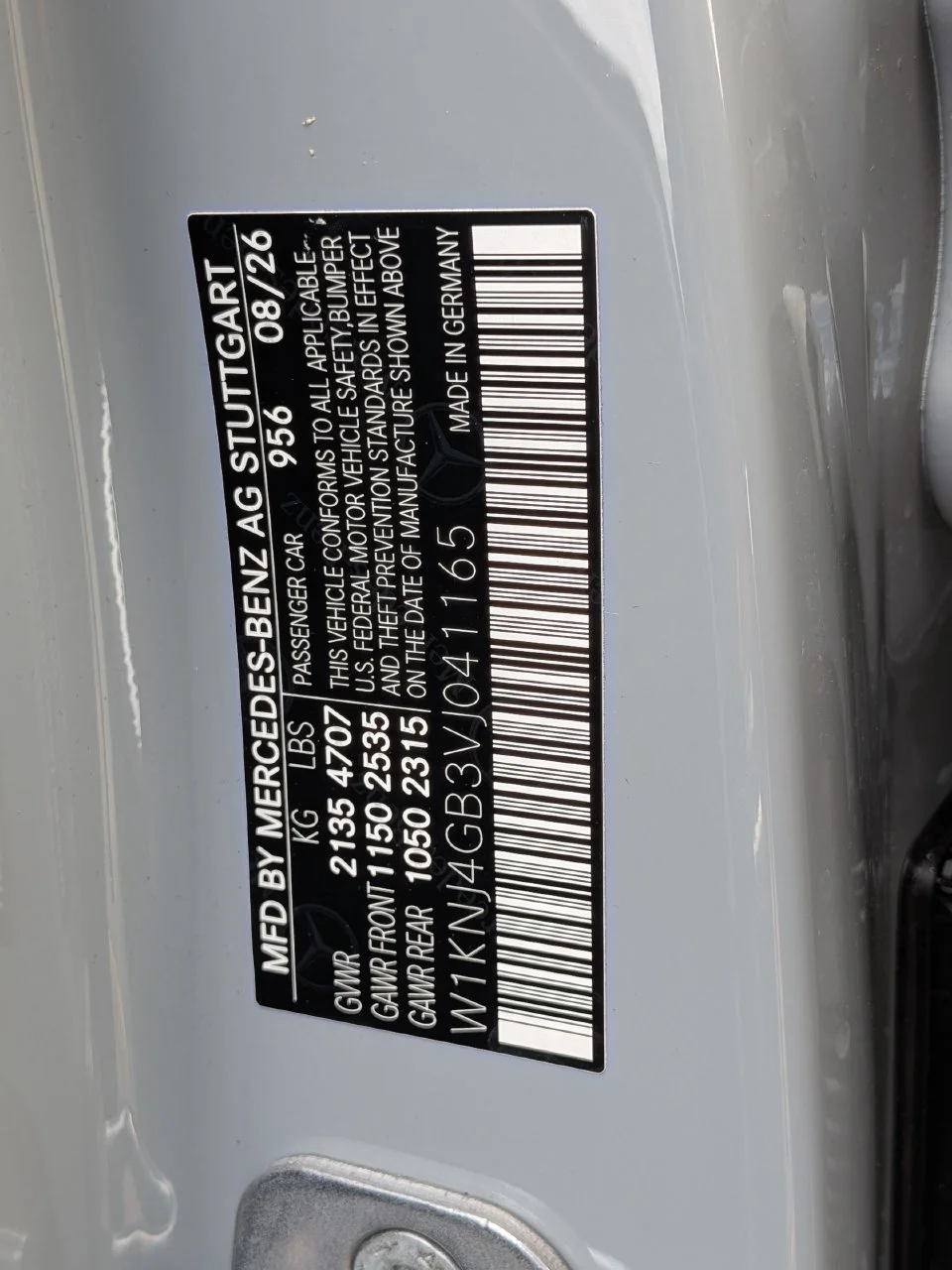 New 2027 MANUFAKTUR Alpine Grey Mercedes-Benz CLA 220 image 12