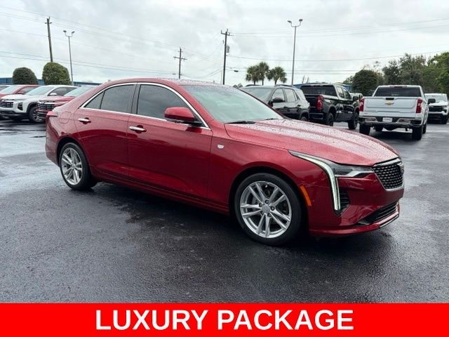 Used 2023 Red Cadillac Luxury image 1
