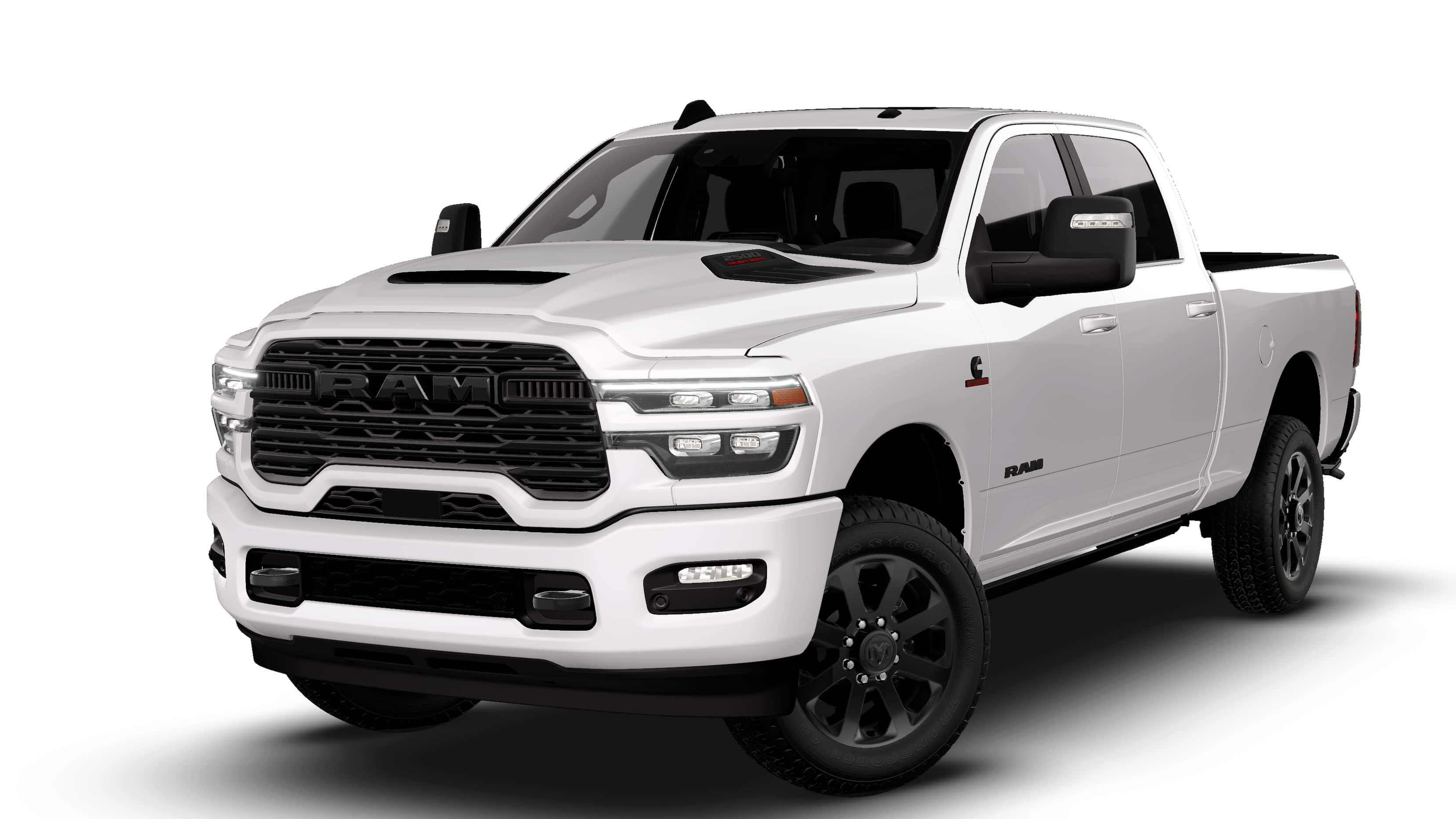 New 2027 Bright White Clear-Coat Exterior Paint RAM LARAMIE image 1