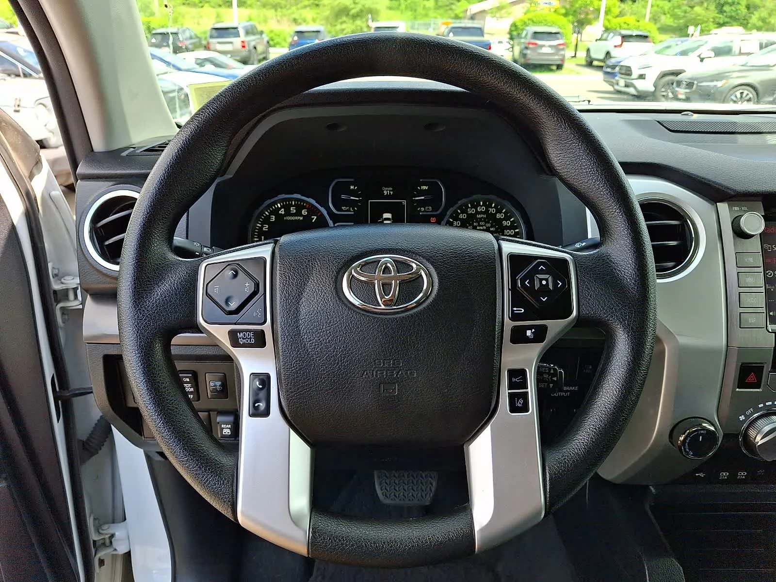 Certified Used 2021 Super White Toyota SR5 image 24