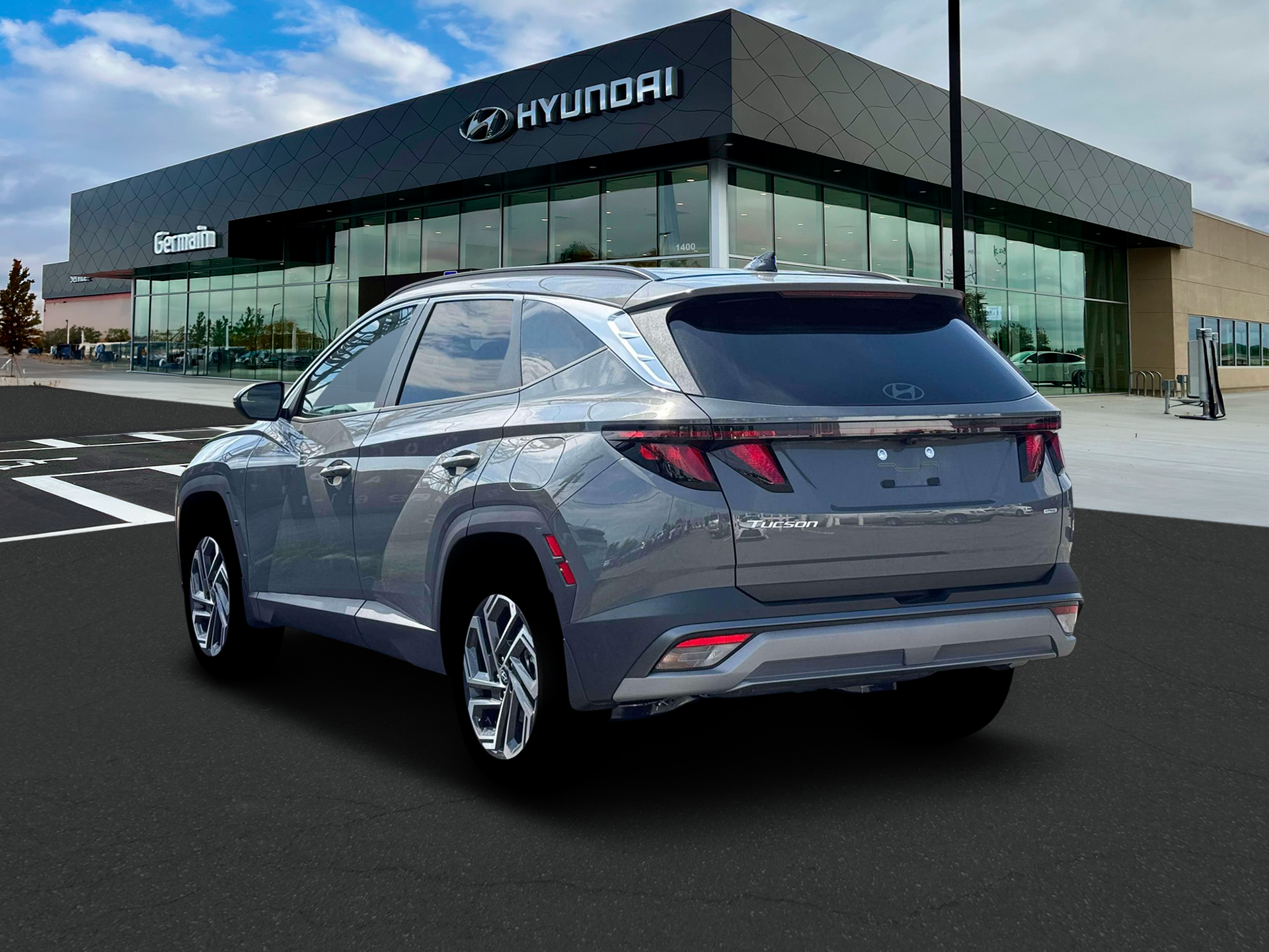 New 2026 Hampton Gray Hyundai SEL Plus AWD image 5