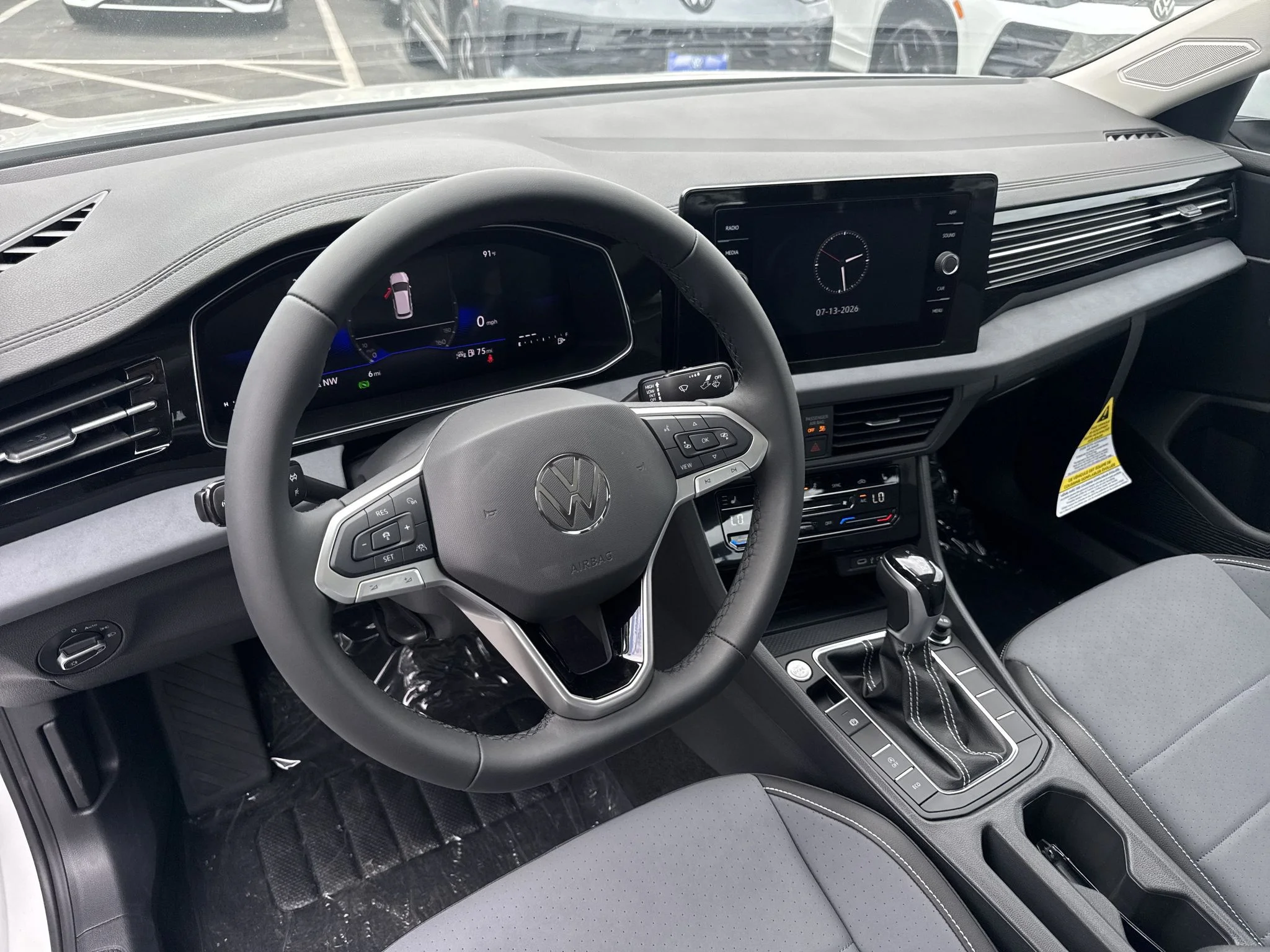 New 2026 Opal White Pearl Volkswagen SE image 16