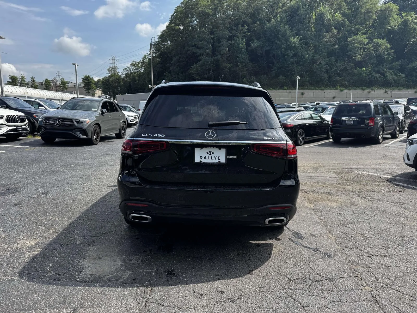 Used 2022 Black Mercedes-Benz GLS 450 image 4