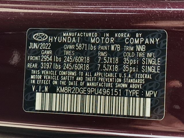Used 2023 Red Hyundai SEL image 33