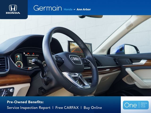 Used 2023 Blue Metallic Audi 55 Prestige image 4