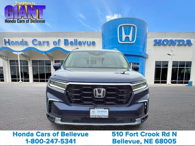 Certified Used 2023 Obsidian Blue Pearl Honda AWD TRG image 12