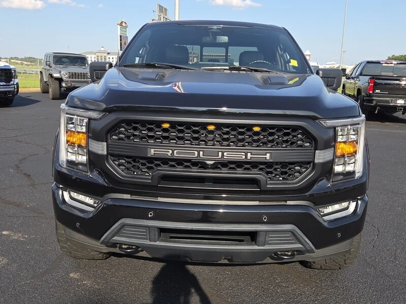 Used 2023 Black Metallic FORD XLT image 2