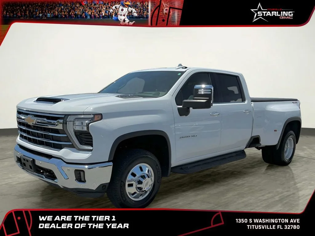 Used 2025 Summit White Chevrolet LTZ DRW image 1