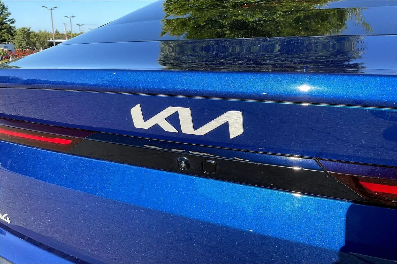 Used 2025 Deep Sea Blue Kia EX image 30