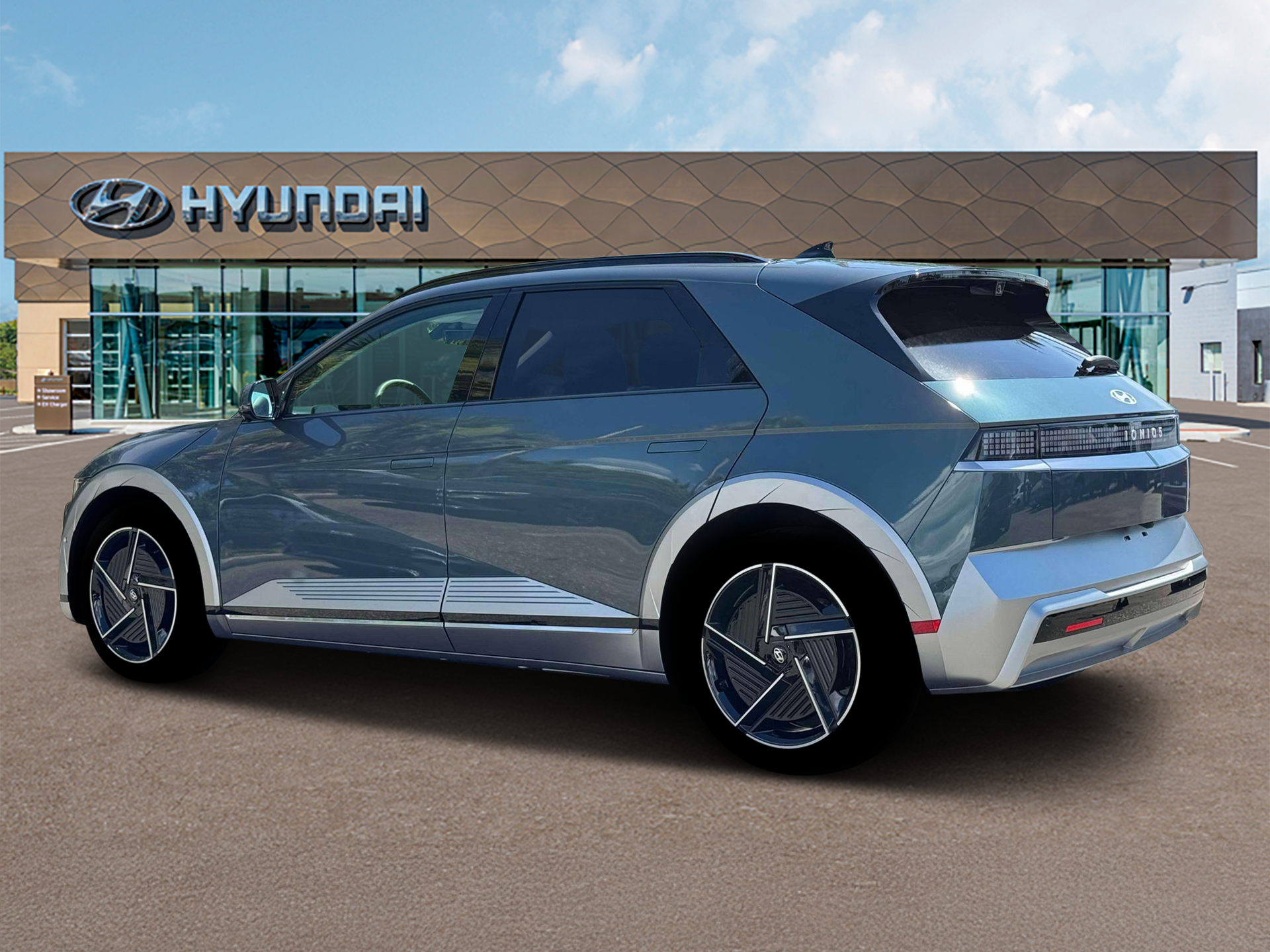 New 2025 Digital Teal Hyundai Limited image 4
