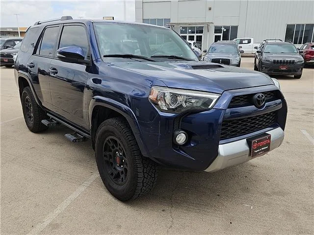 Used 2018 Nautical Blue Metallic Toyota TRD Off Road Premium 4x4 image 6