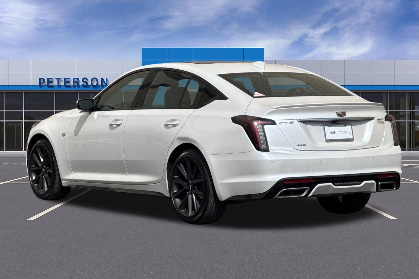 Used 2023 White Cadillac Sport image 6