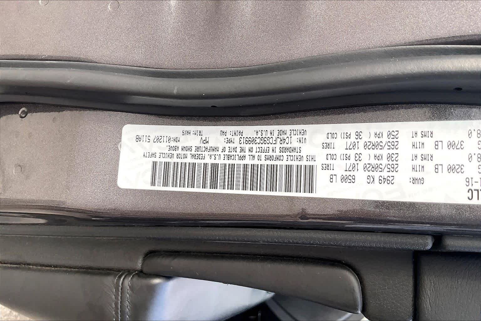 Used 2016 Granite Crystal Metallic Clearcoat Jeep High Altitude image 35