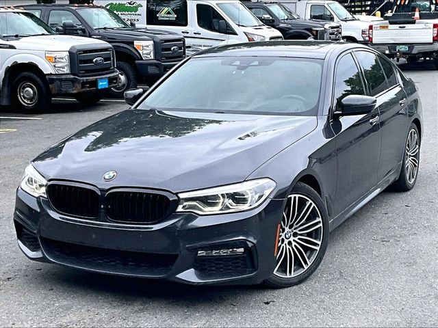 Used 2017 Dark Graphite BMW 540i xDrive image 3
