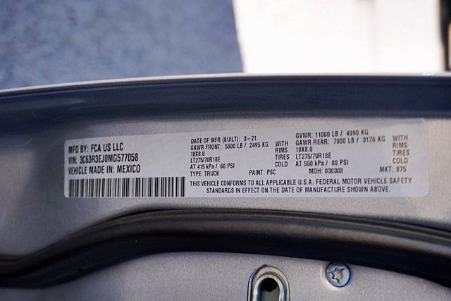 Used 2021 Silver Ram Laramie image 12