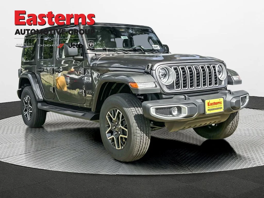 New 2027 Granite Crystal Metallic Clearcoat Jeep Sahara image 3