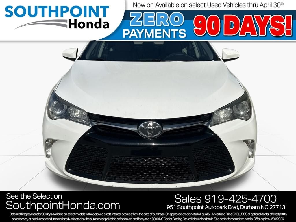 Used 2017 Toyota Camry SE with VIN 4T1BF1FK4HU774337 for sale in Durham, NC