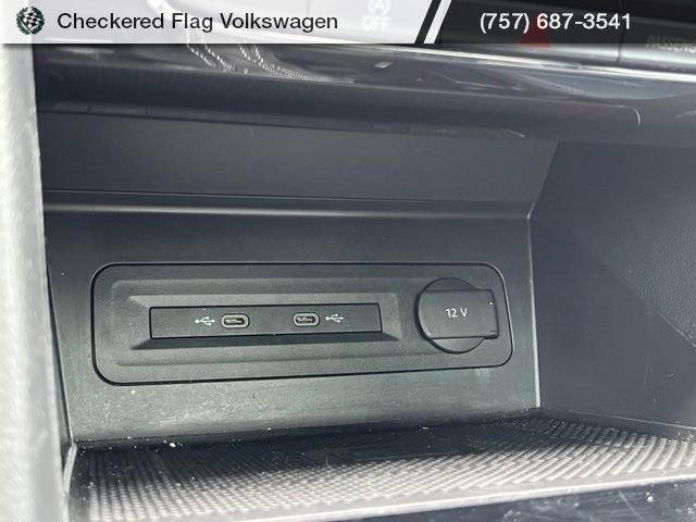 Used 2023 Opal White Pearl Volkswagen 3.6L V6 SEL R-Line image 44