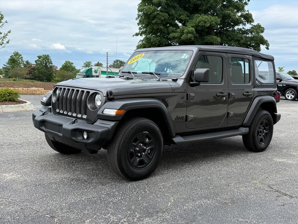 Used 2022 GRAY Jeep Sport image 7