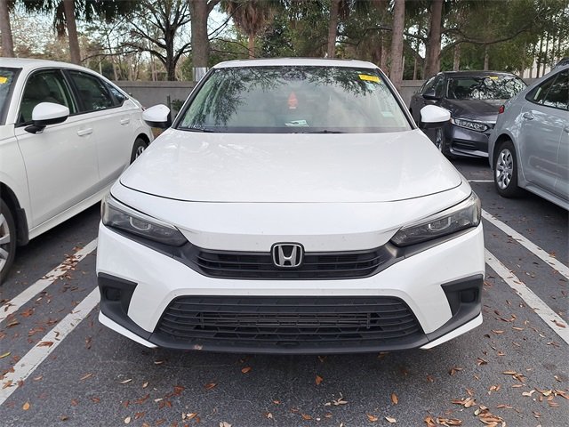 Certified 2022 Honda Civic EX with VIN JHMFE1F74NX005611 for sale in Greenacres, FL