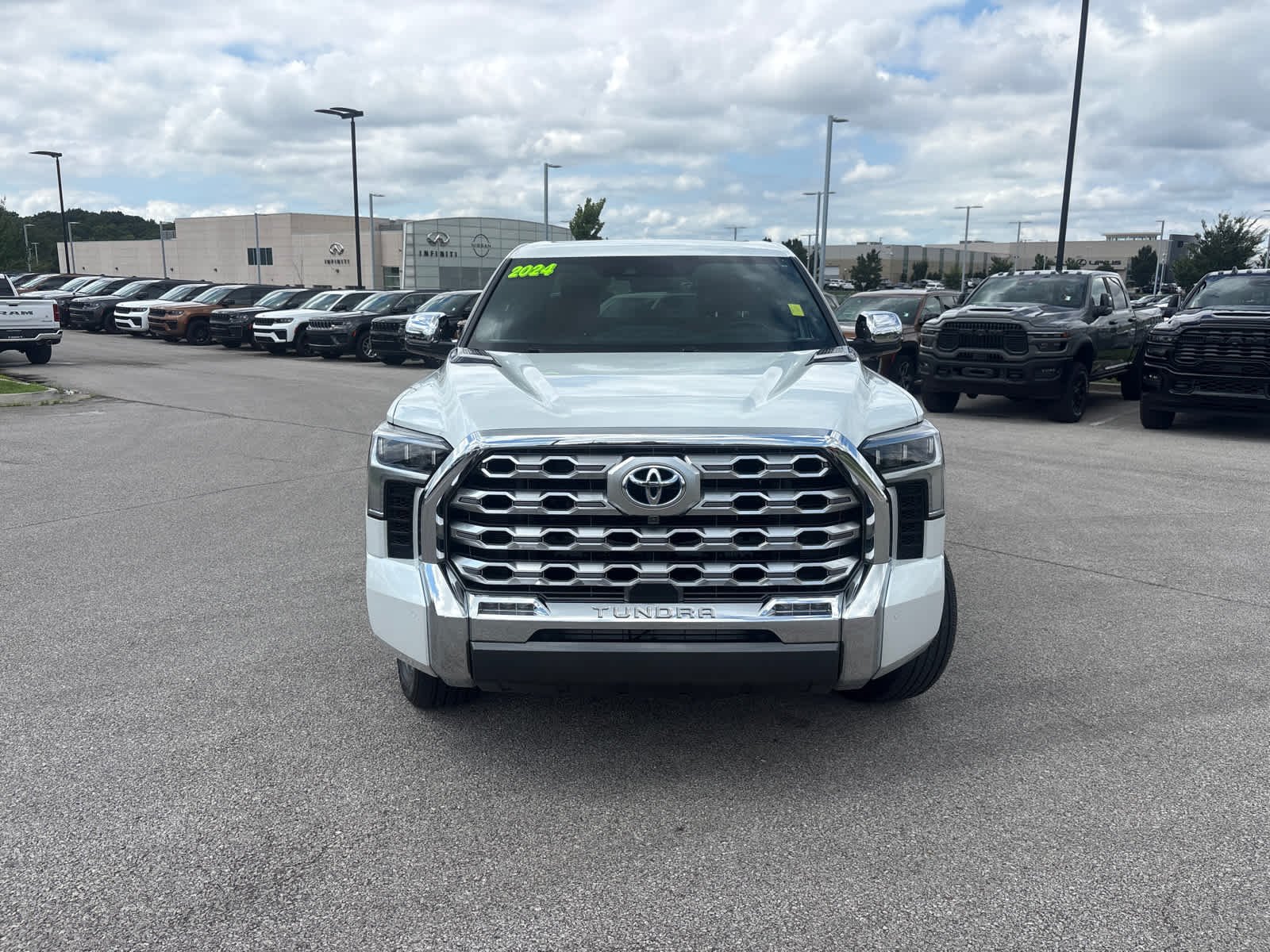 Used 2024 Wind Chill Pearl Toyota 1794 Edition Hybrid image 4