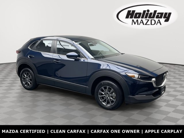 Certified Used 2023 Deep Crystal Blue Mica Mazda 2.5 S image 1