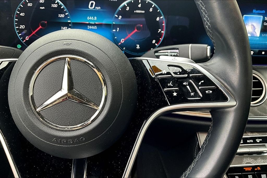 Certified Used 2021 Gray Mercedes-Benz E 350 image 21