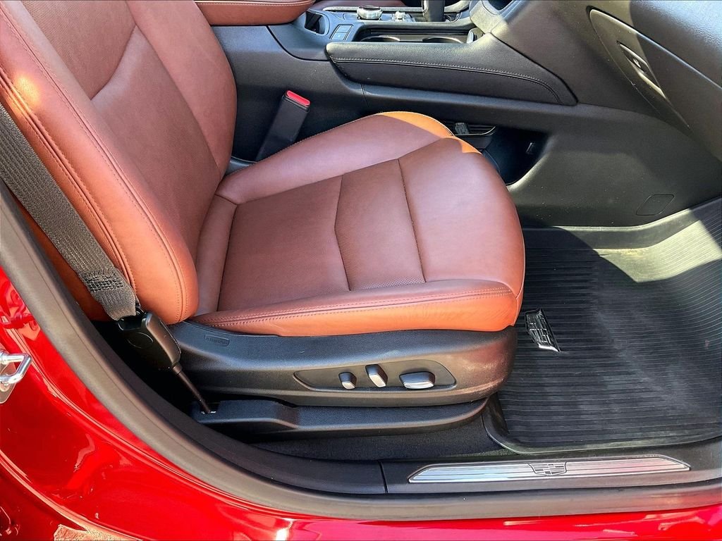 Used 2024 Radiant Red Tintcoat Cadillac Sport image 38