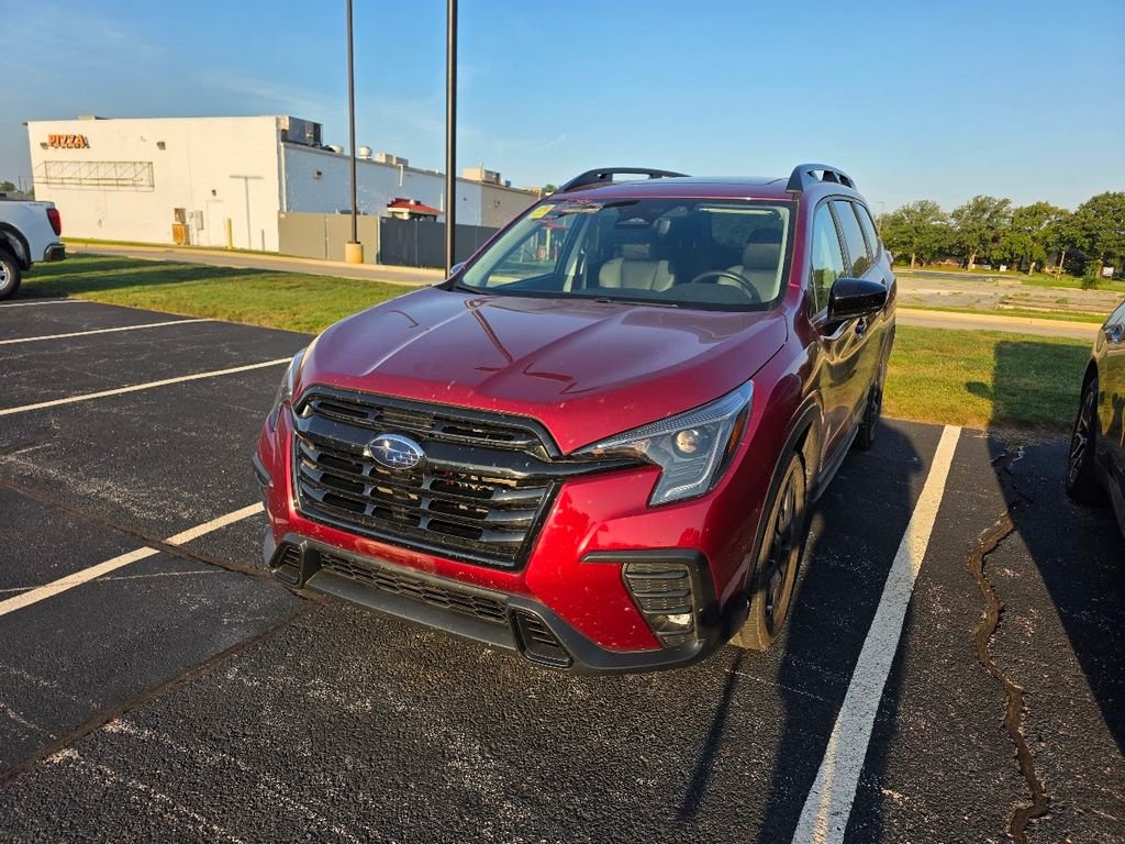 Used 2025 Crimson Red Pearl Subaru Onyx Edition image 1