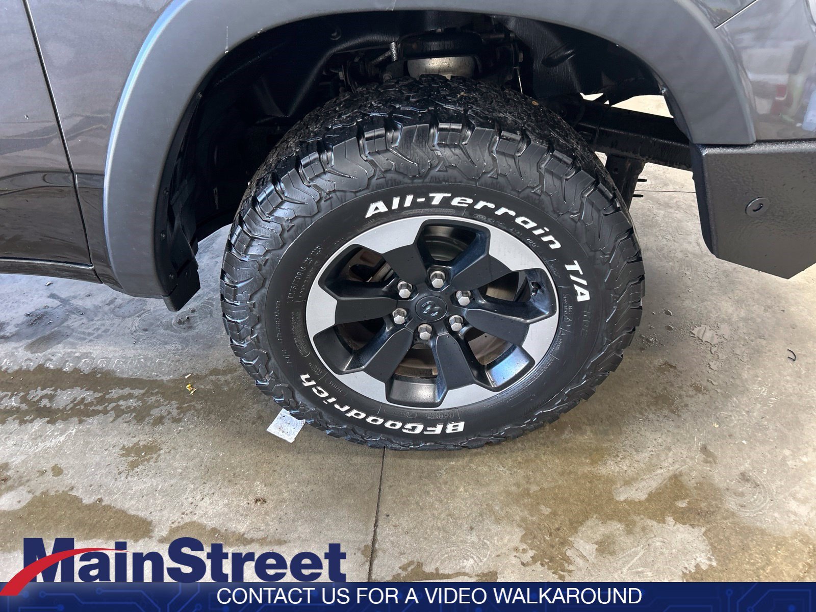 Used 2019 Granite Crystal Metallic Clearcoat Ram Rebel image 21