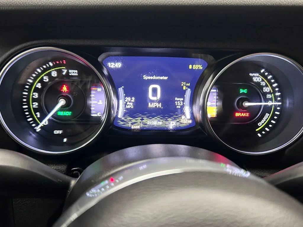 Used 2023 Green Jeep Sahara 4xe image 20