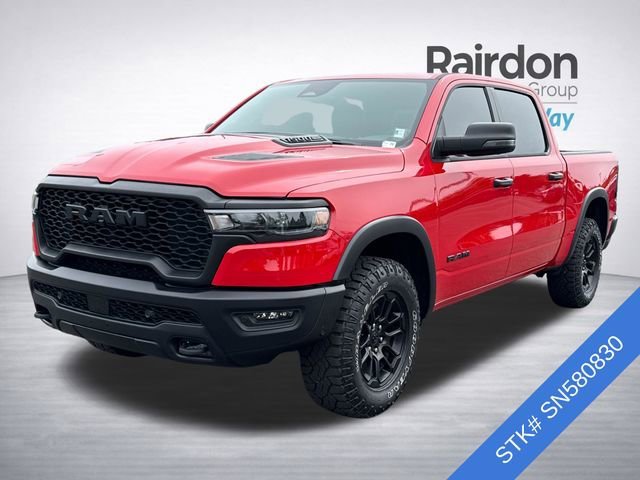 Used 2025 Flame Red Clearcoat Ram Rebel image 3