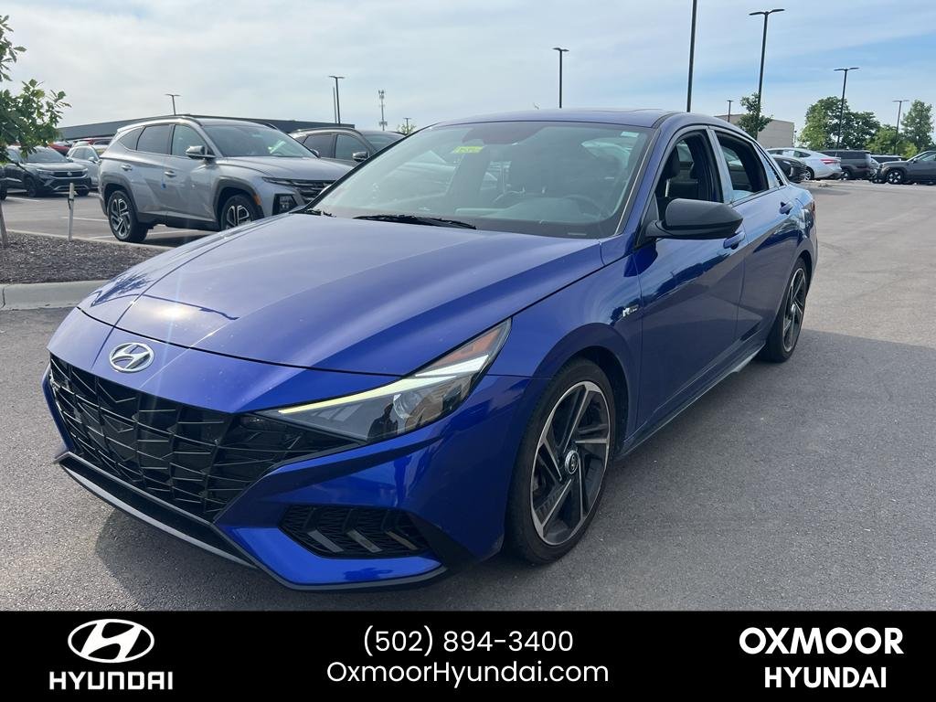 Used 2023 Intense Blue Hyundai N Line image 3