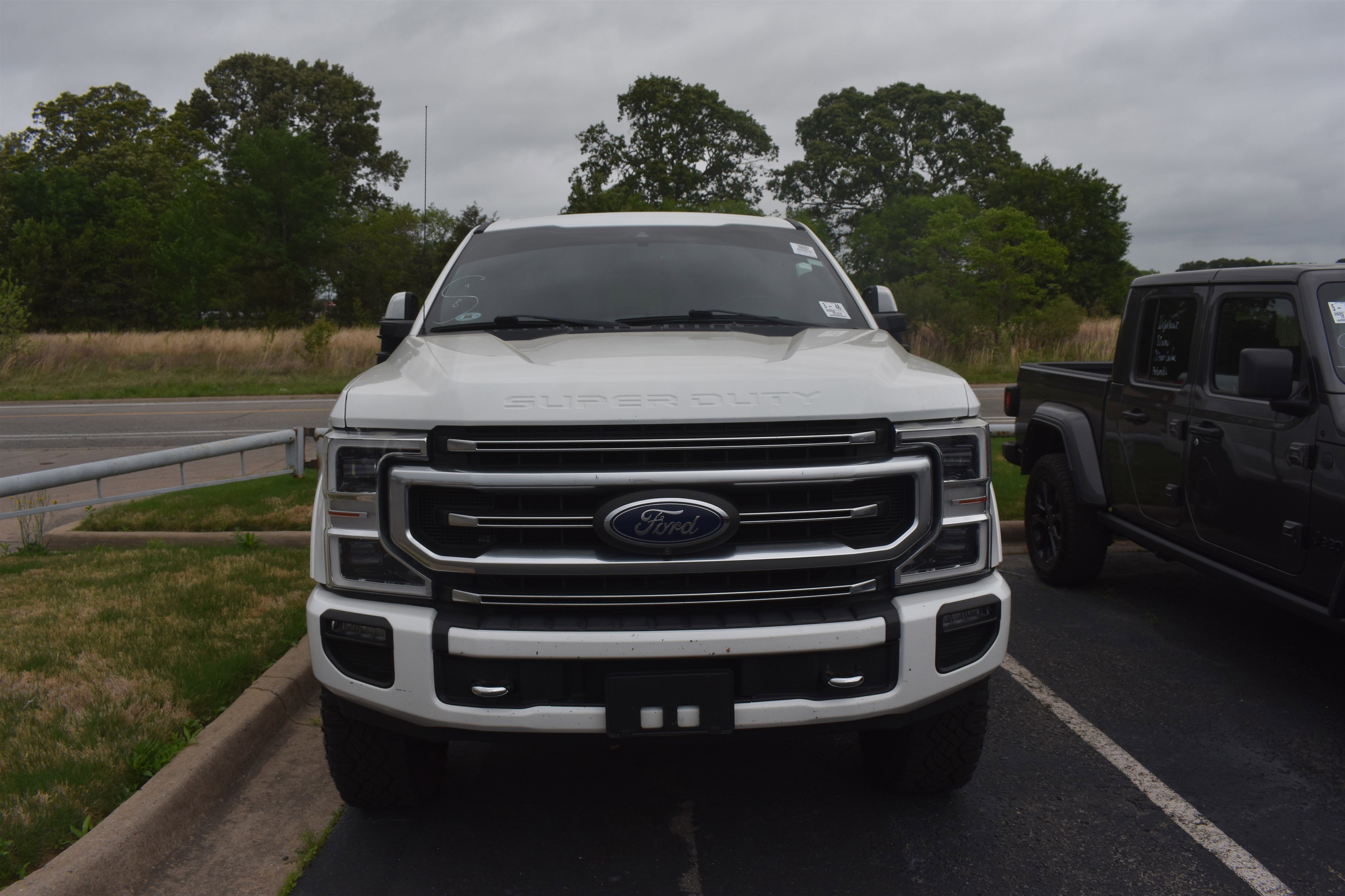 Used 2020 Ford F-250 Super Duty Platinum with VIN 1FT8W2BT0LED44293 for sale in Little Rock