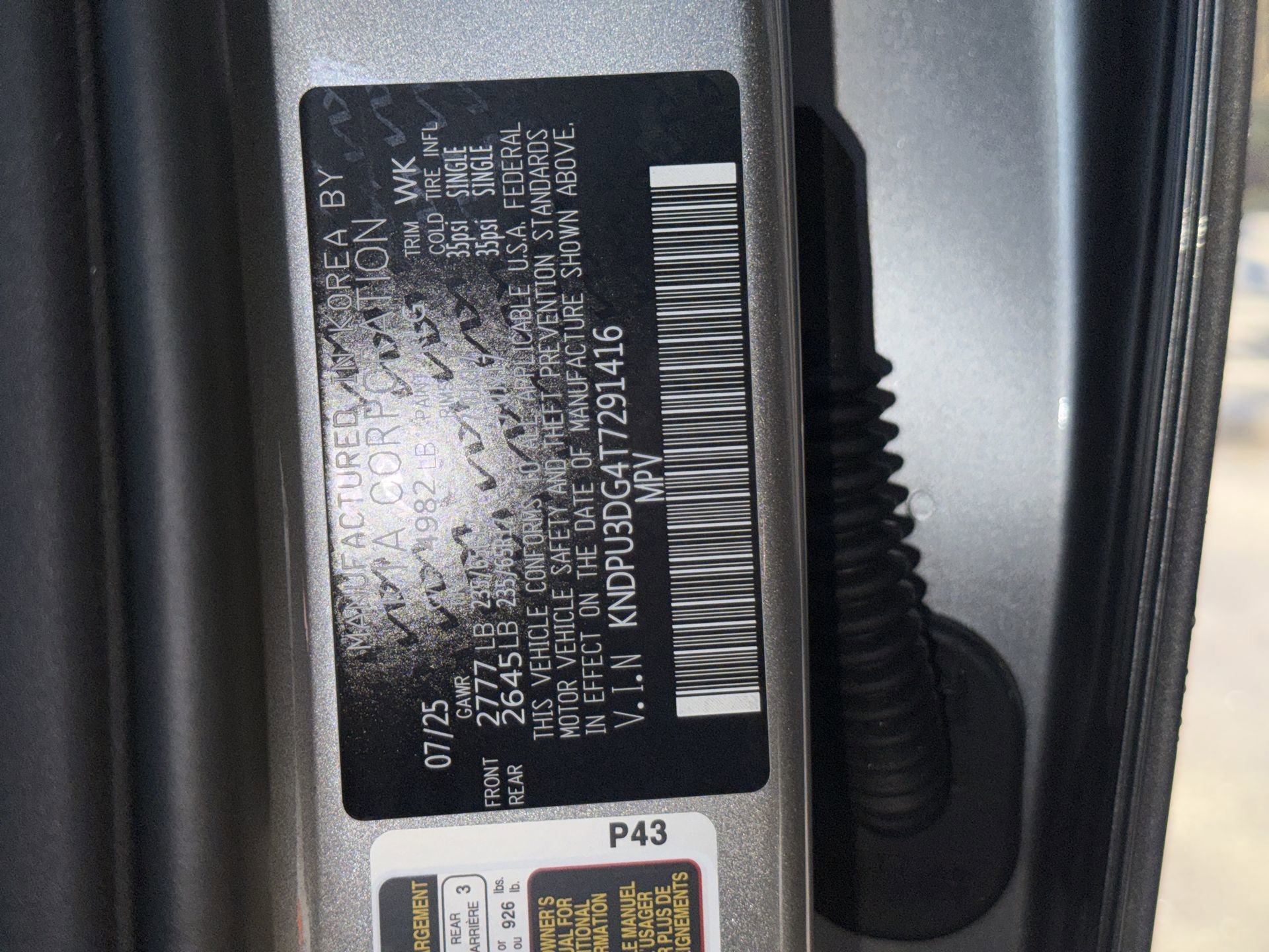 New 2026 Steel Gray Kia LX image 30