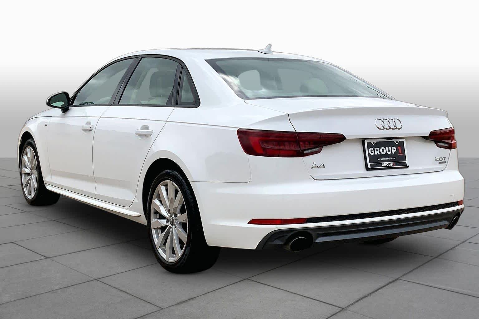 Used 2018 Glacier White Metallic Audi Premium image 9
