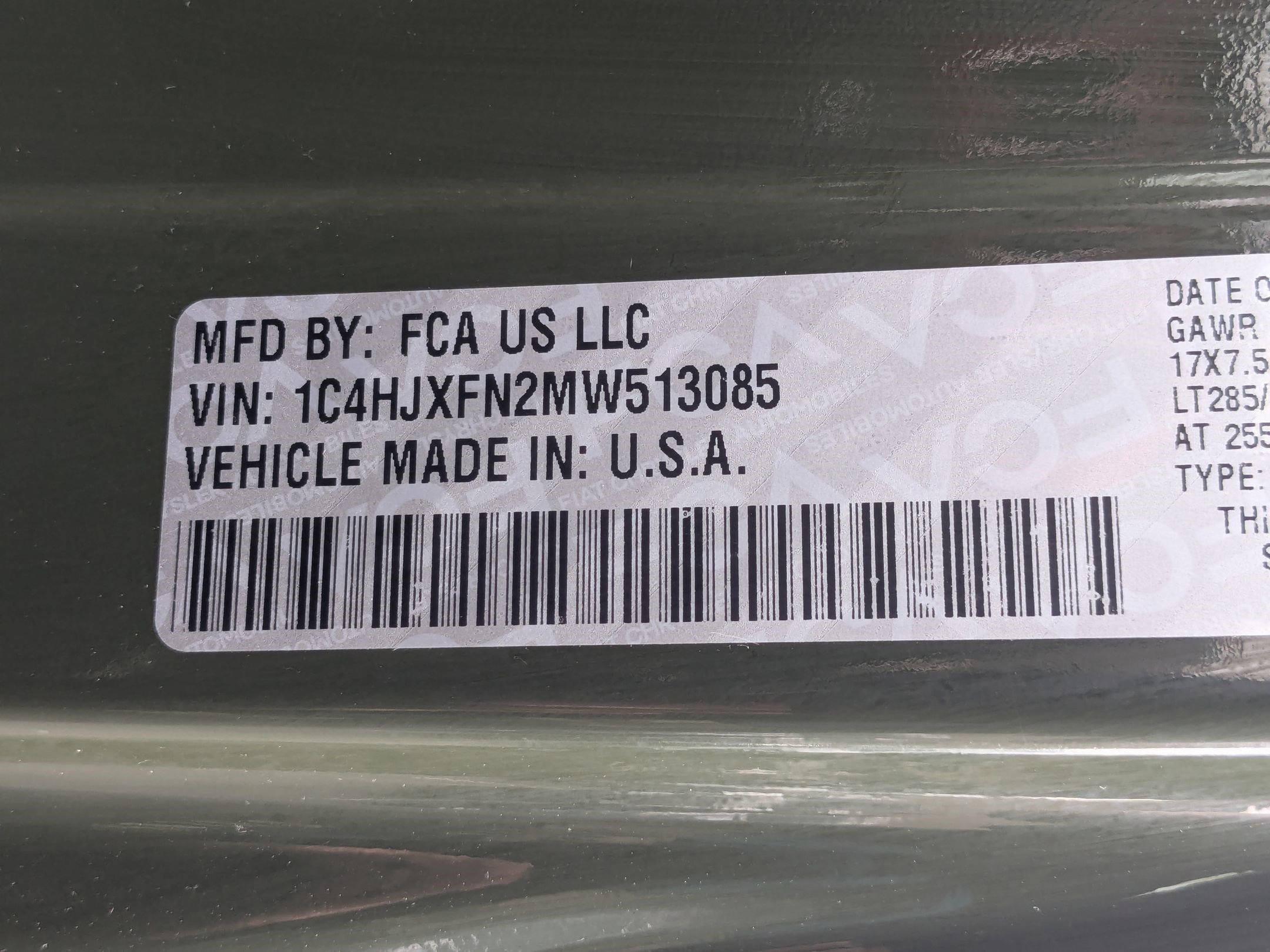 Used 2021 Sarge Green Clearcoat Jeep Unlimited Rubicon image 35
